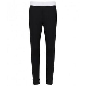 SF Girls Fashion Leggings / Black/White